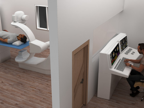 Radiation Therapy 4K Model 3D
