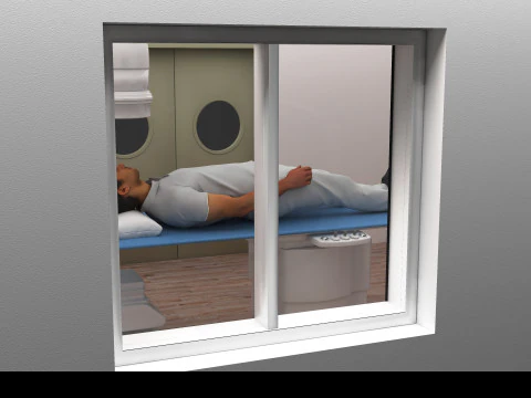 Radiation Therapy 4K 3D Model