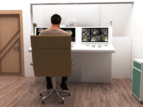 Radiation Therapy 4K 3D Model