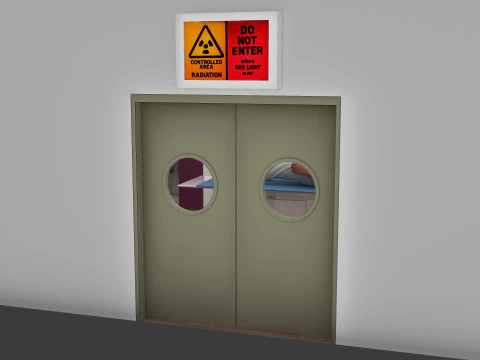 Radiation Therapy 4K 3D Model