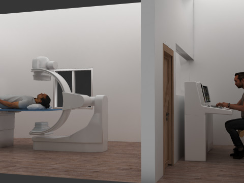 Radiation Therapy 4K Model 3D