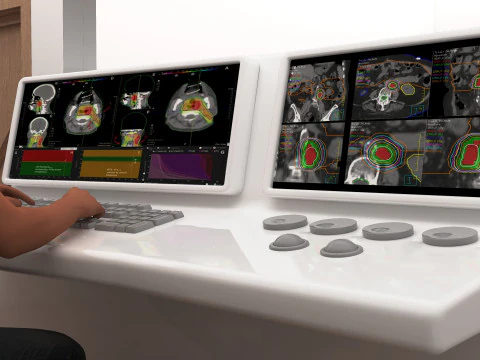 Radiation Therapy 4K 3D Model