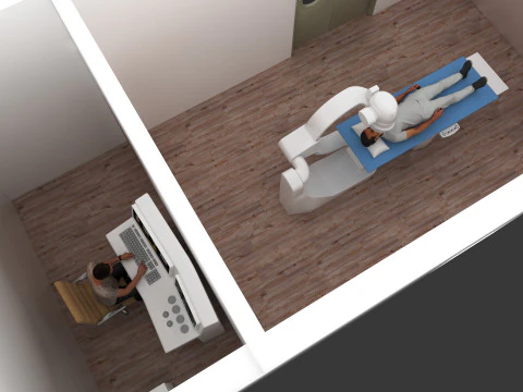 Radiation Therapy 4K 3D Model