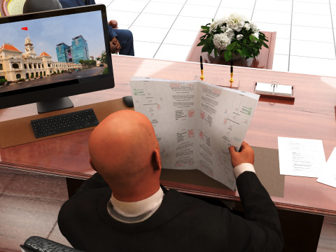 President Office 4K Modelo 3D