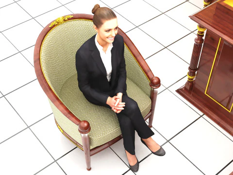 President Office 3D Model