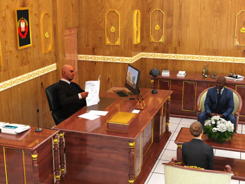 President Office 3D Model