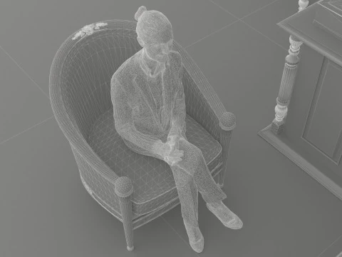 President Office 3D Model