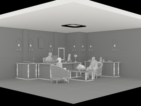 President Office 4K Modelo 3D