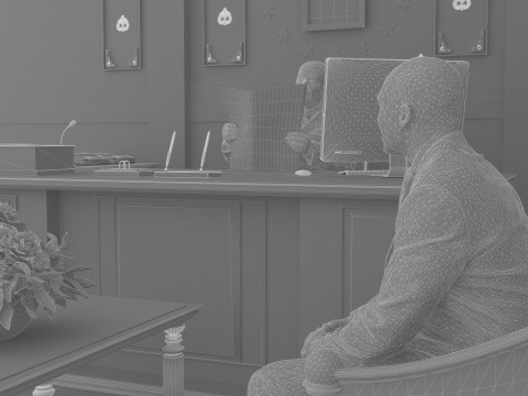 President Office 4K Modelo 3D