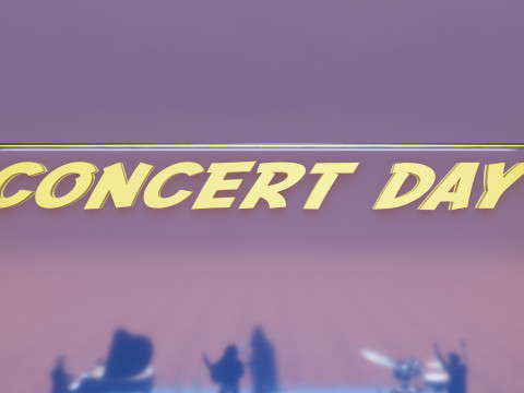 Concert Day 4K 3D Model