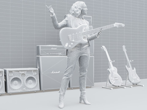 Concert Day 4K 3D Model