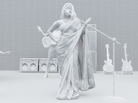 Concert Day 4K 3D Model