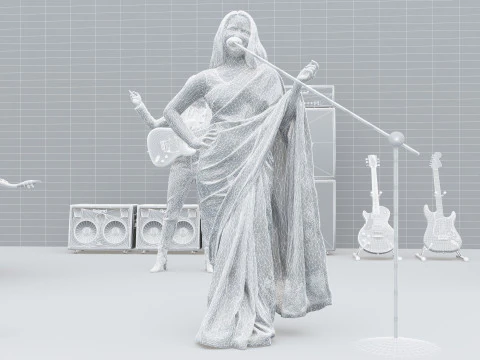 Concert Day 4K 3D Model