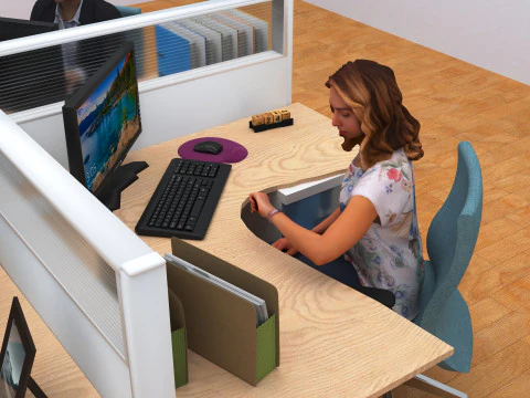 Office 4K 3D Model