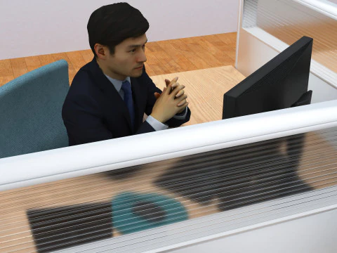Office 4K 3D Model