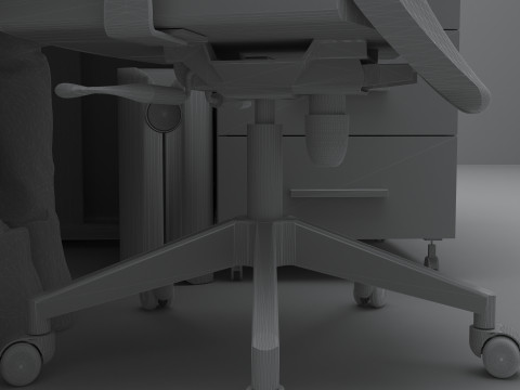 Office 4K Modèle 3D