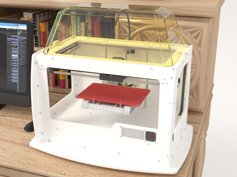 3D Designer 4K 3D Model