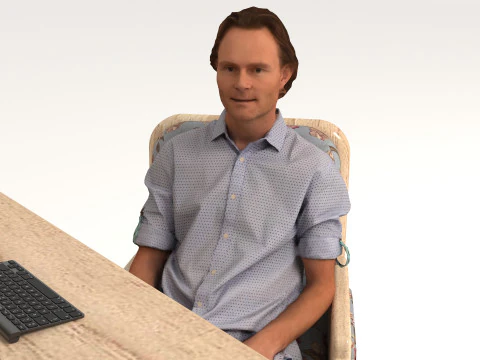 Progettista 3D 4K Modello 3D