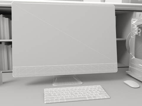 3D Designer 4K 3D Model