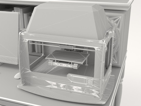 3D Designer 4K 3D Model
