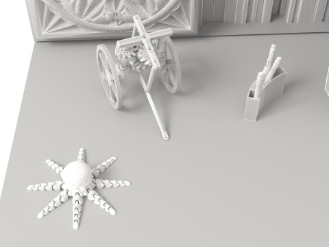 3D Designer 4K 3D Model