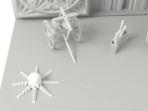 Progettista 3D 4K Modello 3D