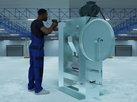 Repairman 4K 3Dモデル