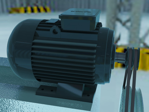 Repairman 4K 3D Modell