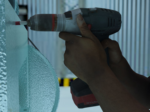 Repairman 4K 3D Modell