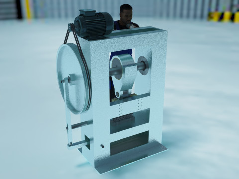 Repairman 4K 3D Modell