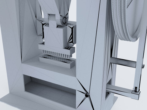 Repairman 4K 3D Modell