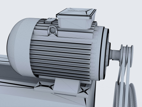 Repairman 4K 3D Modell