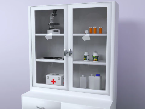 Examination Room 3D Model