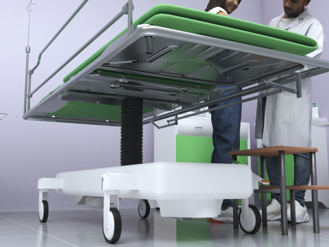 Examination Room 4K 3D Модель