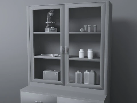 Examination Room 3D Model