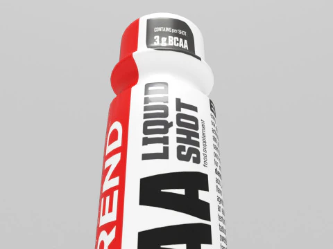 BCAA Liquid Shot 3D Model