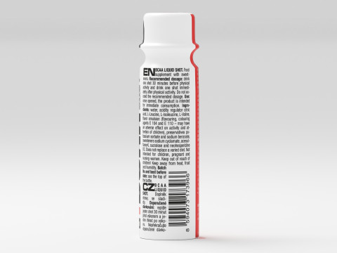 BCAA Liquid Shot 4K 3D Модель