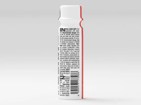 BCAA Liquid Shot 3D Model