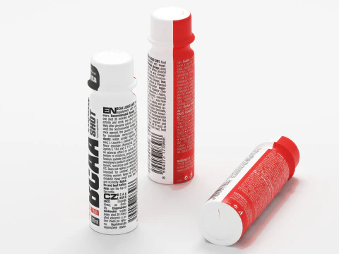 BCAA Liquid Shot 3D Model