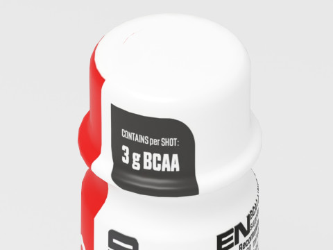 BCAA Liquid Shot 4K 3D Модель