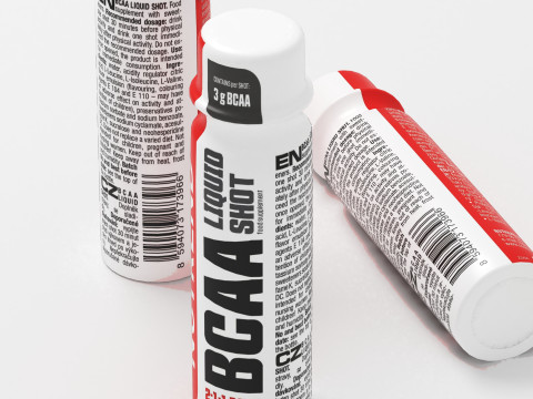 BCAA Liquid Shot 4K 3D Модель