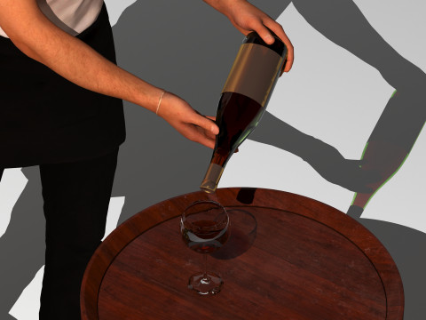 Sommelier 2 - 4K 3Dモデル