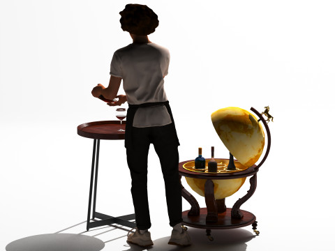 Sommelier 2 - 4K 3Dモデル
