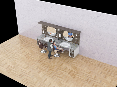 Coiffeur 4K Model 3D