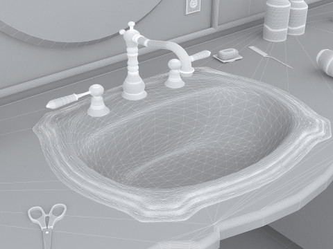 Coiffeur 4K Model 3D