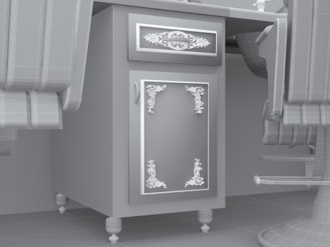 Coiffeur 4K Model 3D
