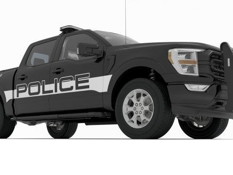 Country Police 4K Modelo 3D