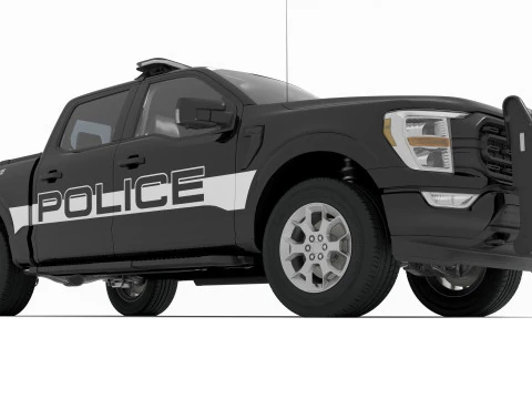 Country Police 3D Model