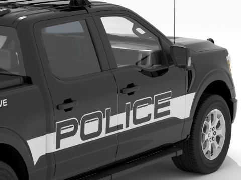 Country Police 3D Model