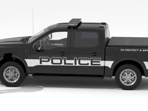 Country Police 4K Modelo 3D
